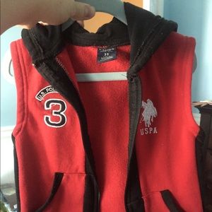 Ralph Lauren hooded vest Toddler boy